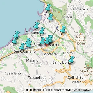 Mappa Piazza delle Rose, 80063 Piano di Sorrento NA, Italia (0.88)