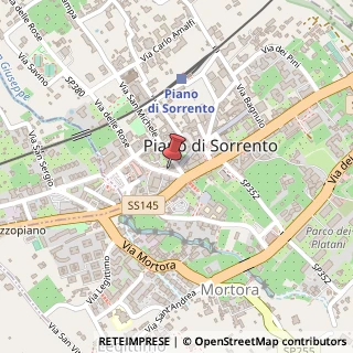 Mappa Via delle Rose, 12, 80063 Piano di Sorrento NA, Italia, 80063 Piano di Sorrento, Napoli (Campania)