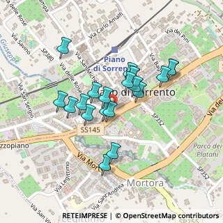 Mappa Piazza delle Rose, 80063 Piano di Sorrento NA, Italia (0.195)