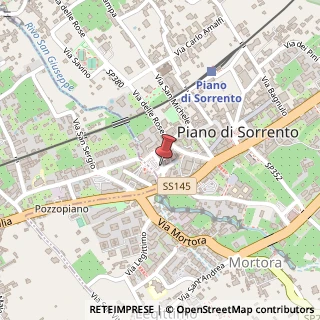 Mappa Piazza della Repubblica, 35, 80063 Piano di Sorrento, Napoli (Campania)