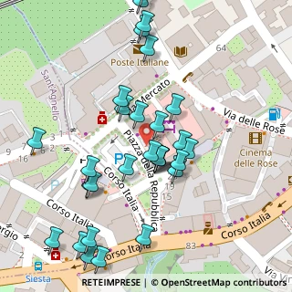 Mappa Via Mercato Ortofrutticolo, 80063 Piano di Sorrento NA, Italia (0.05)
