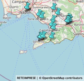 Mappa Via Mercato Ortofrutticolo, 80063 Piano di Sorrento NA, Italia (16.5075)