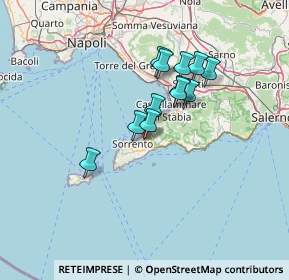 Mappa Via Mercato Ortofrutticolo, 80063 Piano di Sorrento NA, Italia (11.18083)