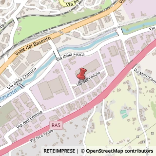Mappa Via dell'Edilizia, 6, 85100 Potenza, Potenza (Basilicata)