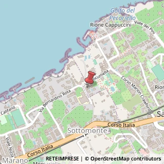 Mappa Piazza Roma, 10, 80065 Sant'Agnello, Napoli (Campania)