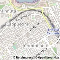 Mapa Brindisi
