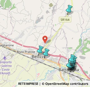 Mappa Via le Caterine, 84092 Bellizzi SA, Italia (3.07071)