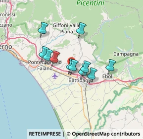 Mappa Via le Caterine, 84092 Bellizzi SA, Italia (5.36)