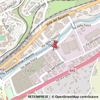 Mappa Via dell'Edilizia, 1, 85100 Potenza, Potenza (Basilicata)