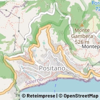Mapa Positano