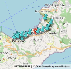 Mappa Via A. Balsamo, 80065 Sant'Agnello NA, Italia (1.576)