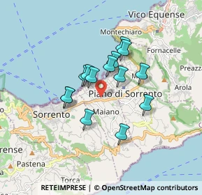 Mappa Via A. Balsamo, 80065 Sant'Agnello NA, Italia (1.35786)