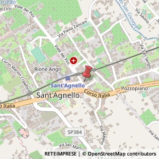 Mappa Via A. Balsamo, 73, 80065 Sant'Agnello, Napoli (Campania)