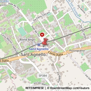 Mappa Piazza Municipio, 5, 80065 Sant'Agnello, Napoli (Campania)
