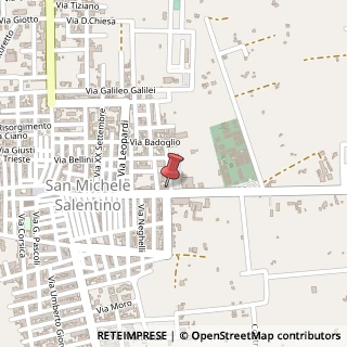Mappa Corso V.Vento, 126, 72018 San Michele Salentino, Brindisi (Puglia)