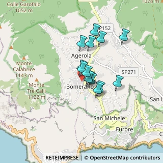 Mappa Via Case Gentile, 80051 Agerola NA, Italia (0.63571)