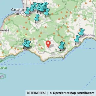Mappa Via Case Gentile, 80051 Agerola NA, Italia (5.8405)