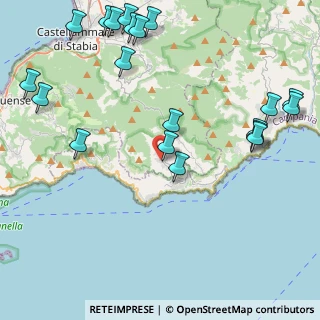 Mappa Via Case Gentile, 80051 Agerola NA, Italia (5.9795)