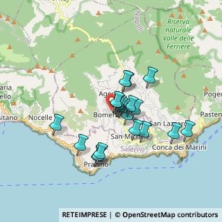 Mappa Via Case Gentile, 80051 Agerola NA, Italia (1.463)