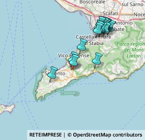 Mappa Traversa S. Agostino, 80063 Piano di Sorrento NA, Italia (8.25176)