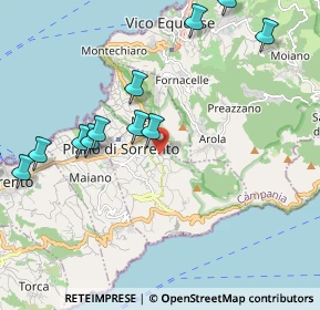 Mappa Traversa S. Agostino, 80063 Piano di Sorrento NA, Italia (2.6075)