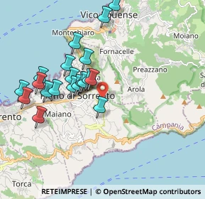 Mappa Traversa S. Agostino, 80063 Piano di Sorrento NA, Italia (1.9745)