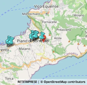 Mappa Traversa S. Agostino, 80063 Piano di Sorrento NA, Italia (1.86727)