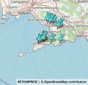 Mappa Traversa S. Agostino, 80063 Piano di Sorrento NA, Italia (9.26933)
