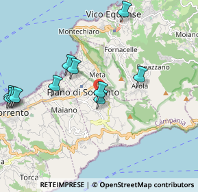 Mappa Via Corbo, 80063 Piano di Sorrento NA, Italia (2.37909)