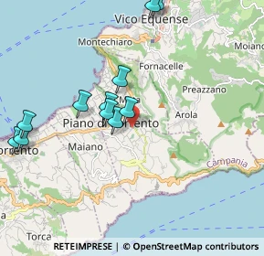 Mappa Via Corbo, 80063 Piano di Sorrento NA, Italia (2.16909)