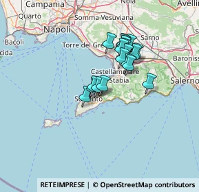 Mappa Via Corbo, 80063 Piano di Sorrento NA, Italia (11.278)