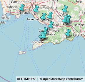 Mappa Via Corbo, 80063 Piano di Sorrento NA, Italia (15.59438)