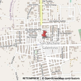 Mappa Via regina elena 34, 72021 San Michele Salentino, Brindisi (Puglia)