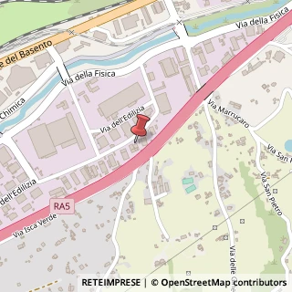 Mappa Via dell'Edilizia, 3, 85100 Potenza, Potenza (Basilicata)