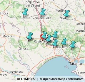 Mappa Via G. Garibaldi, 74011 Castellaneta TA, Italia (13.1325)