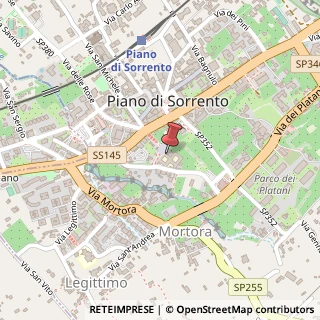 Mappa Via E. De Martino, 16, 80062 Piano di Sorrento, Napoli (Campania)