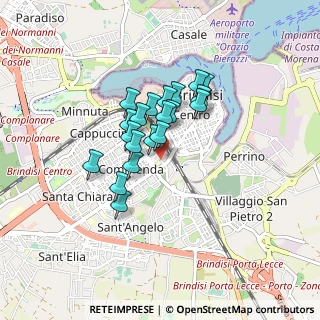Mappa Via Dalmazia, 72100 Brindisi BR, Italia (0.65)