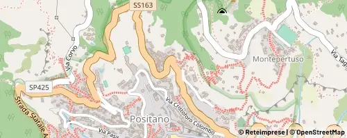 Mappa Positano