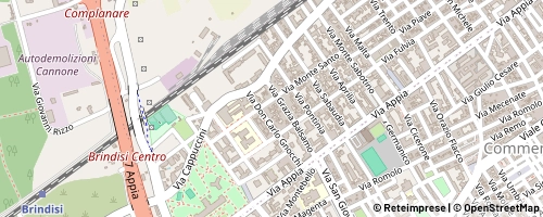 Mappa Brindisi