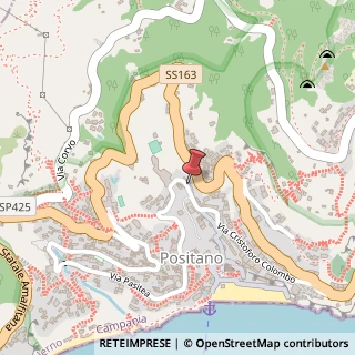 Mappa Viale Pasitea, 38, 84017 Positano, Salerno (Campania)