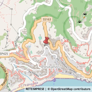 Mappa Viale Pasitea, 78, 84017 Positano, Salerno (Campania)