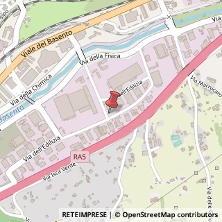 Mappa Via dell'Edilizia, 4D, 85100 Potenza, Potenza (Basilicata)
