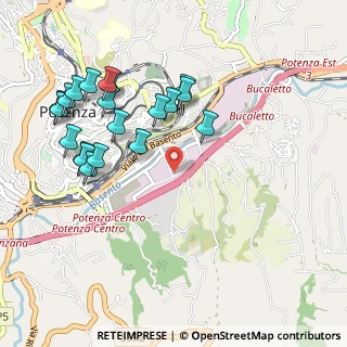 Mappa Via Dell' Edilizia Pal. Maroscia, 85100 Potenza PZ, Italia (1.173)