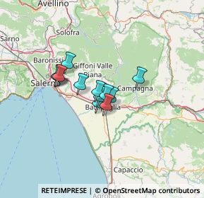 Mappa Via Serroni Alto, 84091 Battipaglia SA, Italia (8.74)
