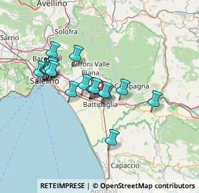 Mappa Via Serroni Alto, 84091 Battipaglia SA, Italia (13.158)