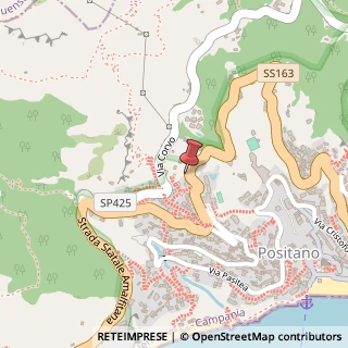 Mappa Via G. Marconi, 270, 84017 Positano, Salerno (Campania)