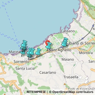 Mappa Vico Primo Rota, 80067 Sant'Agnello NA, Italia (0.97545)