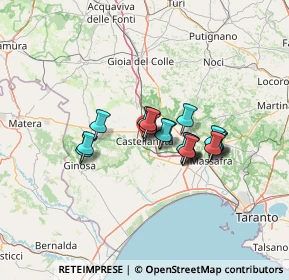 Mappa Via Giacomo Matteotti, 74011 Castellaneta TA, Italia (9.7105)