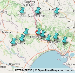 Mappa Via Principe di Napoli, 74011 Castellaneta TA, Italia (16.42944)