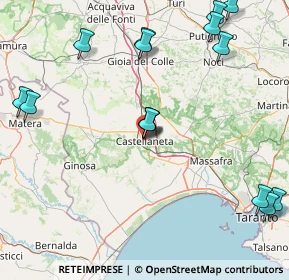 Mappa Via Principe di Napoli, 74011 Castellaneta TA, Italia (22.19933)